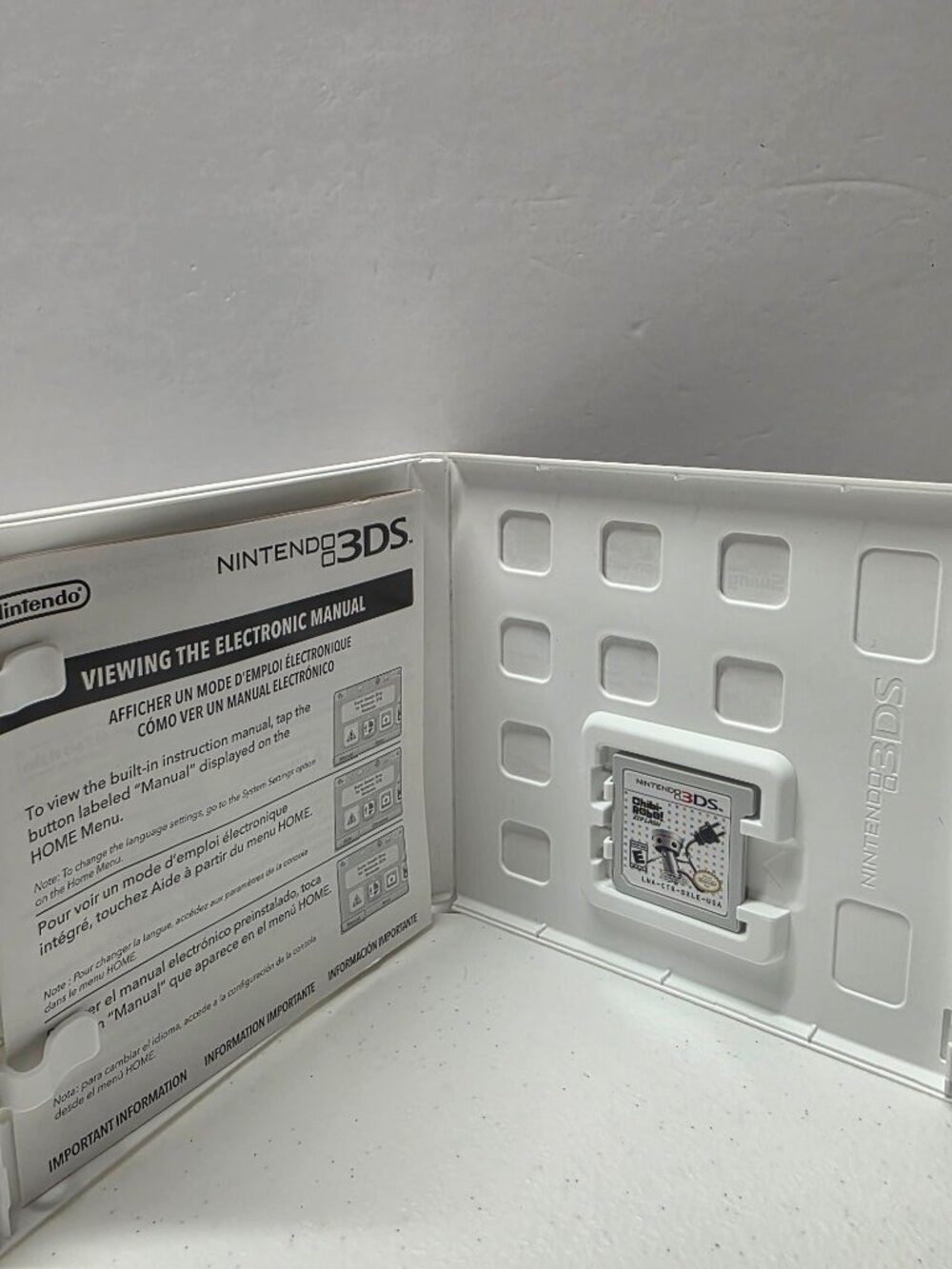 Chibi-Robo! Zip Lash Nintendo 3DS Tested - Picture 3 of 3